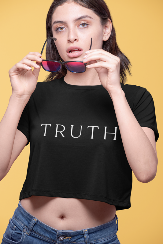 Truth Signature Crop Tee