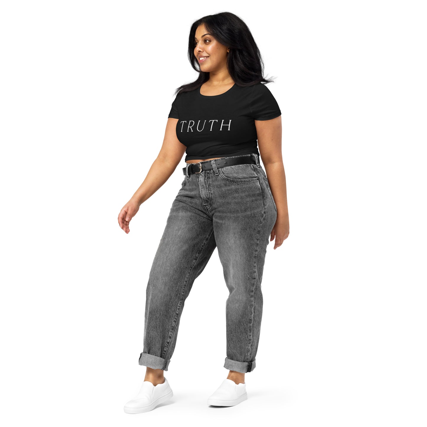 Truth Signature Crop Tee